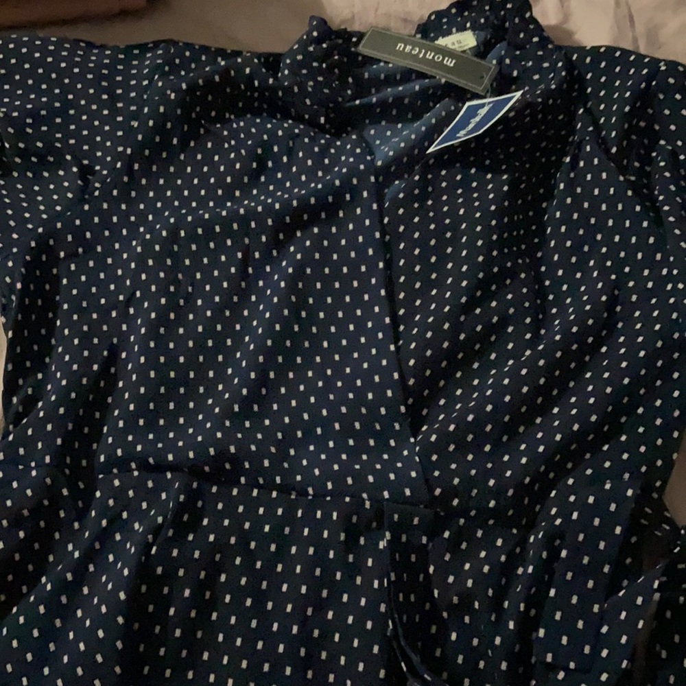 Short Sleeved Ruffle Blouse